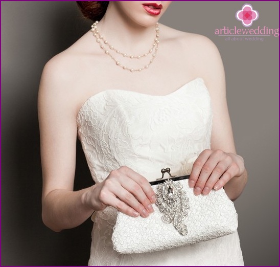 Handbag for the bride