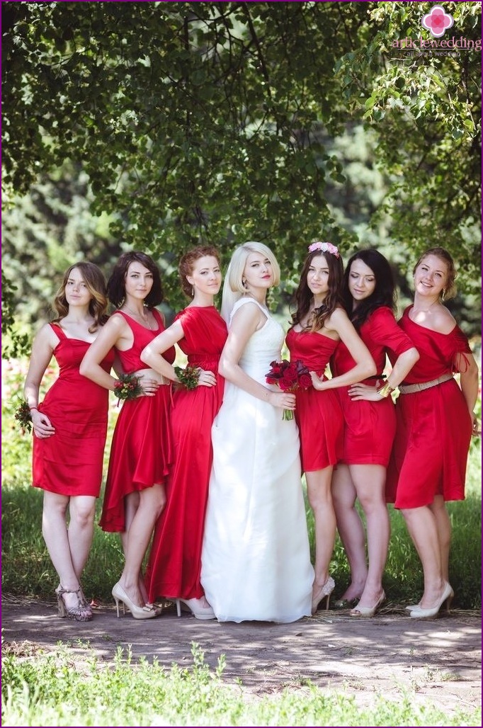 Estilo do casamento das amigas