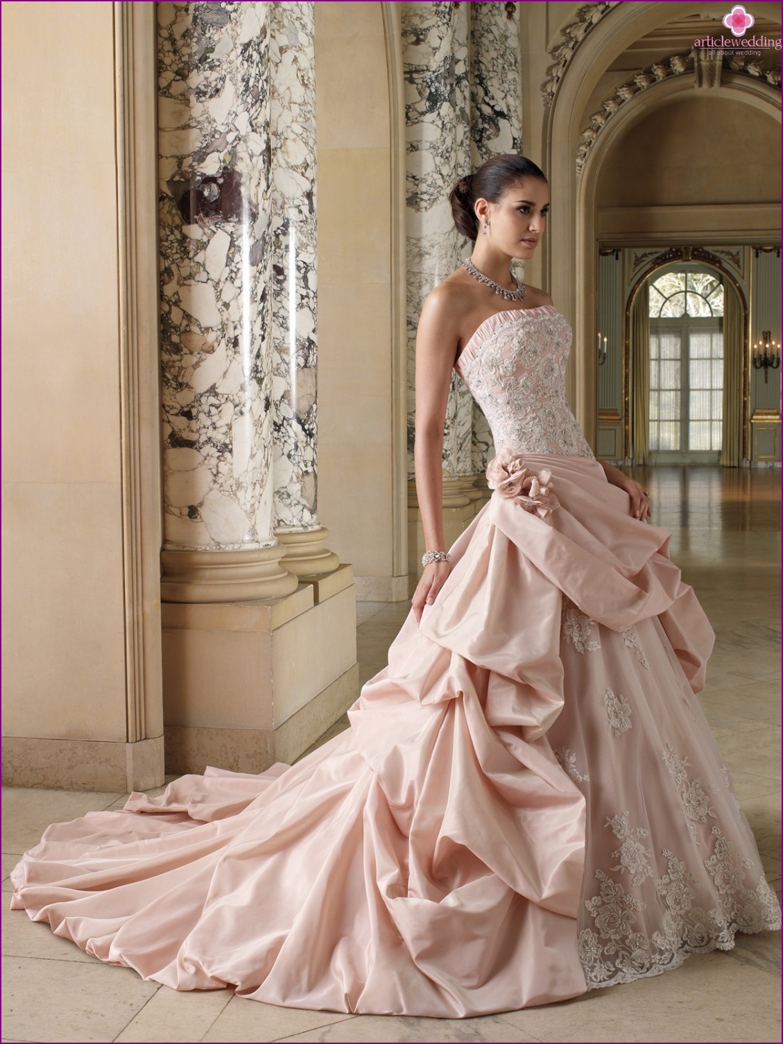 Robe de mariée couleur