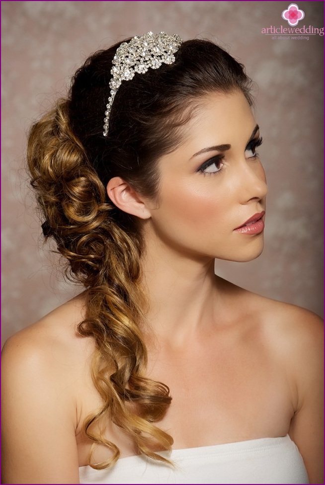 Diadema de boda