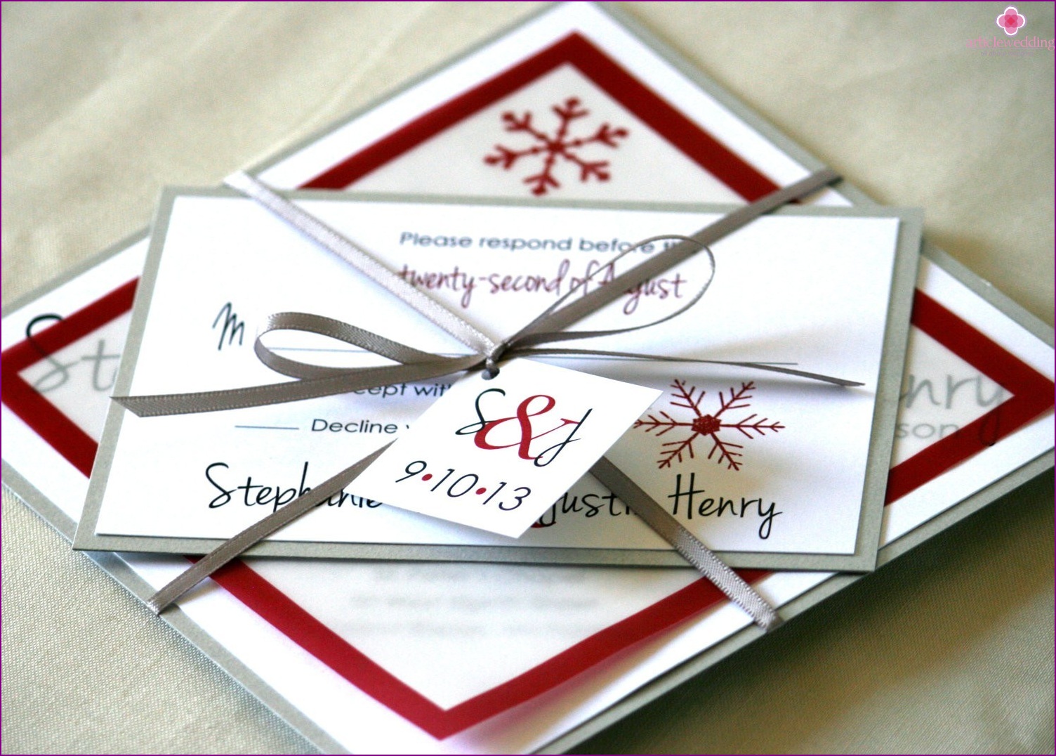 Winter Wedding Invitation