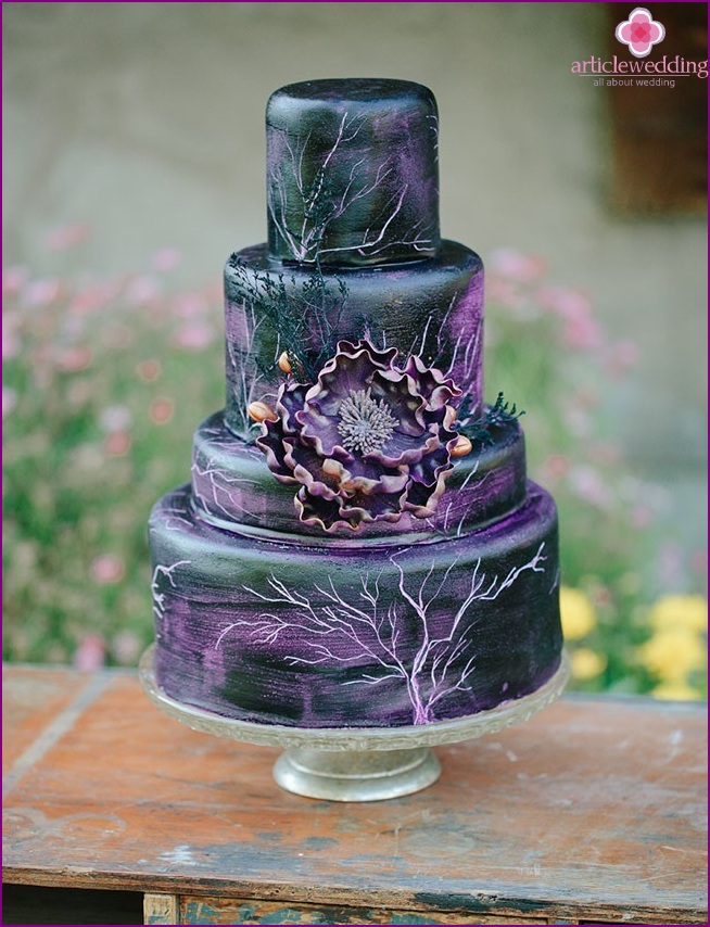 A wedding cake