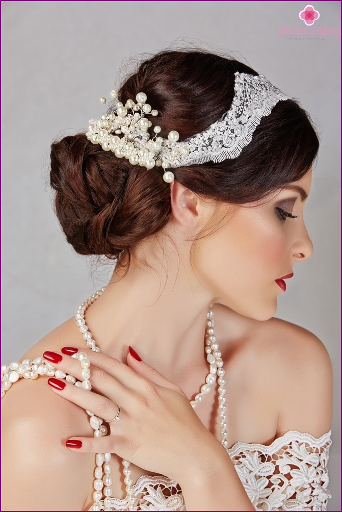 Jewelry for the bride