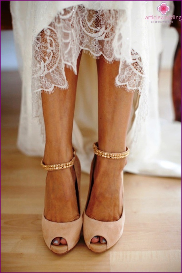 حذاء الزفاف