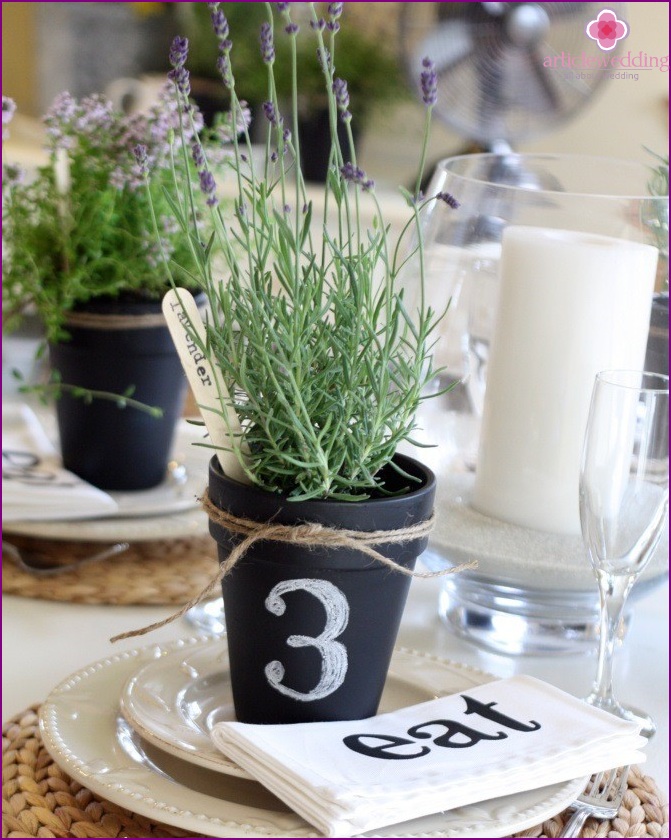 Table number