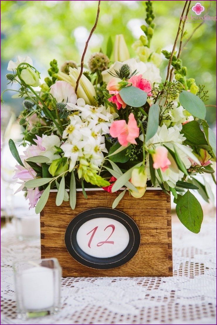 Table number