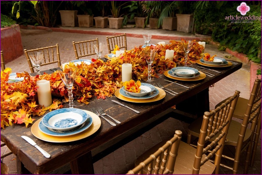 Autumn Wedding Decor