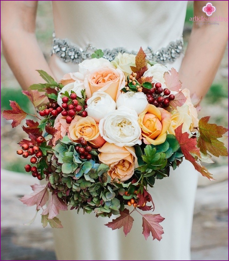 Le bouquet de la mariée