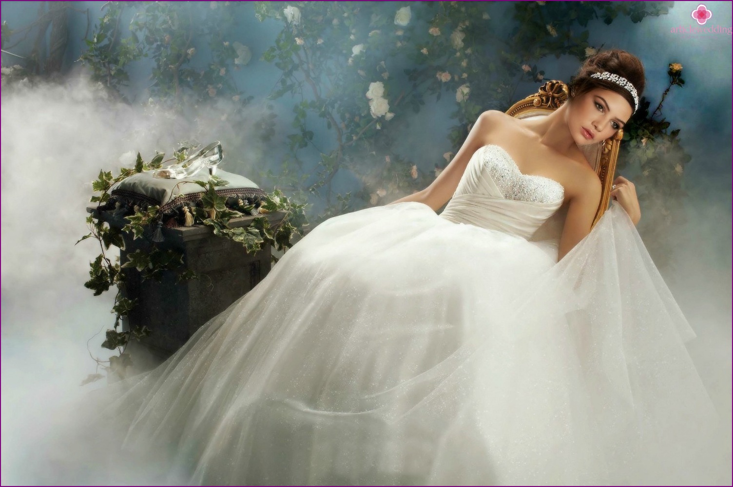 Cinderella style wedding