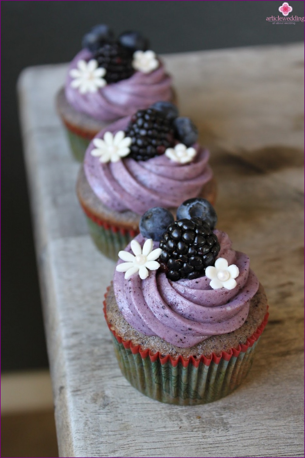 Blueberry Cupcakes