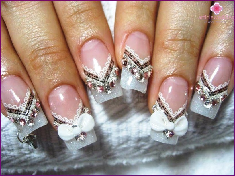 Manicura de boda