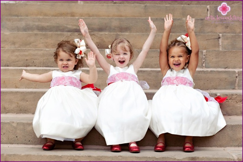 Kinder bei der Hochzeit