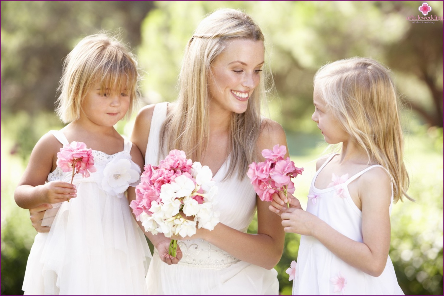 Children at the wedding