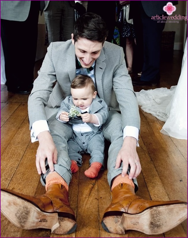 Children at the wedding