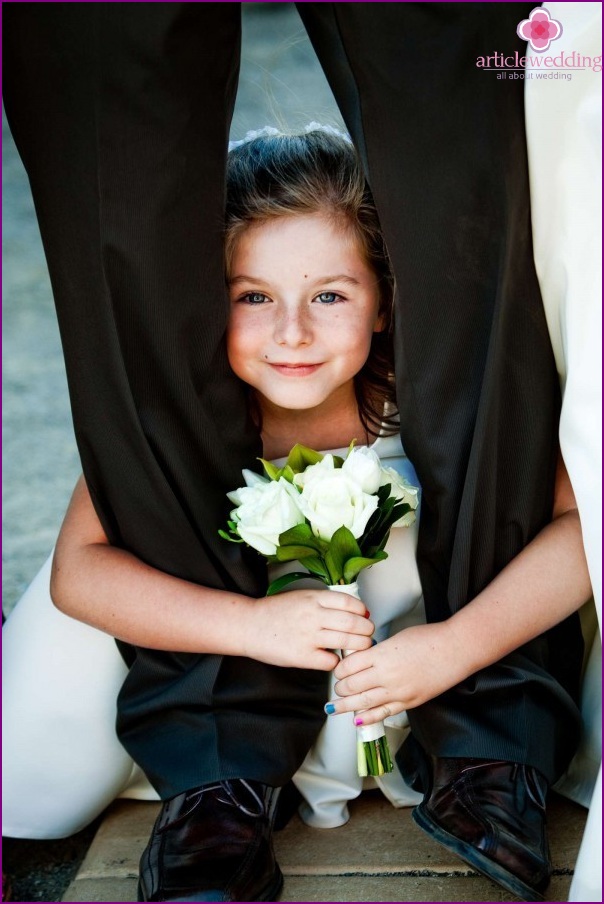 Kinder bei der Hochzeit