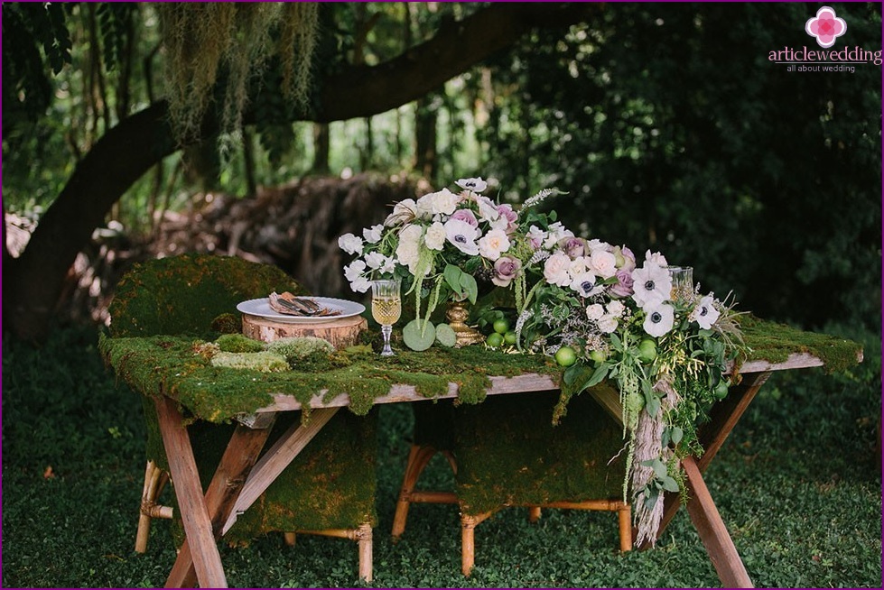 Decoração de mesa