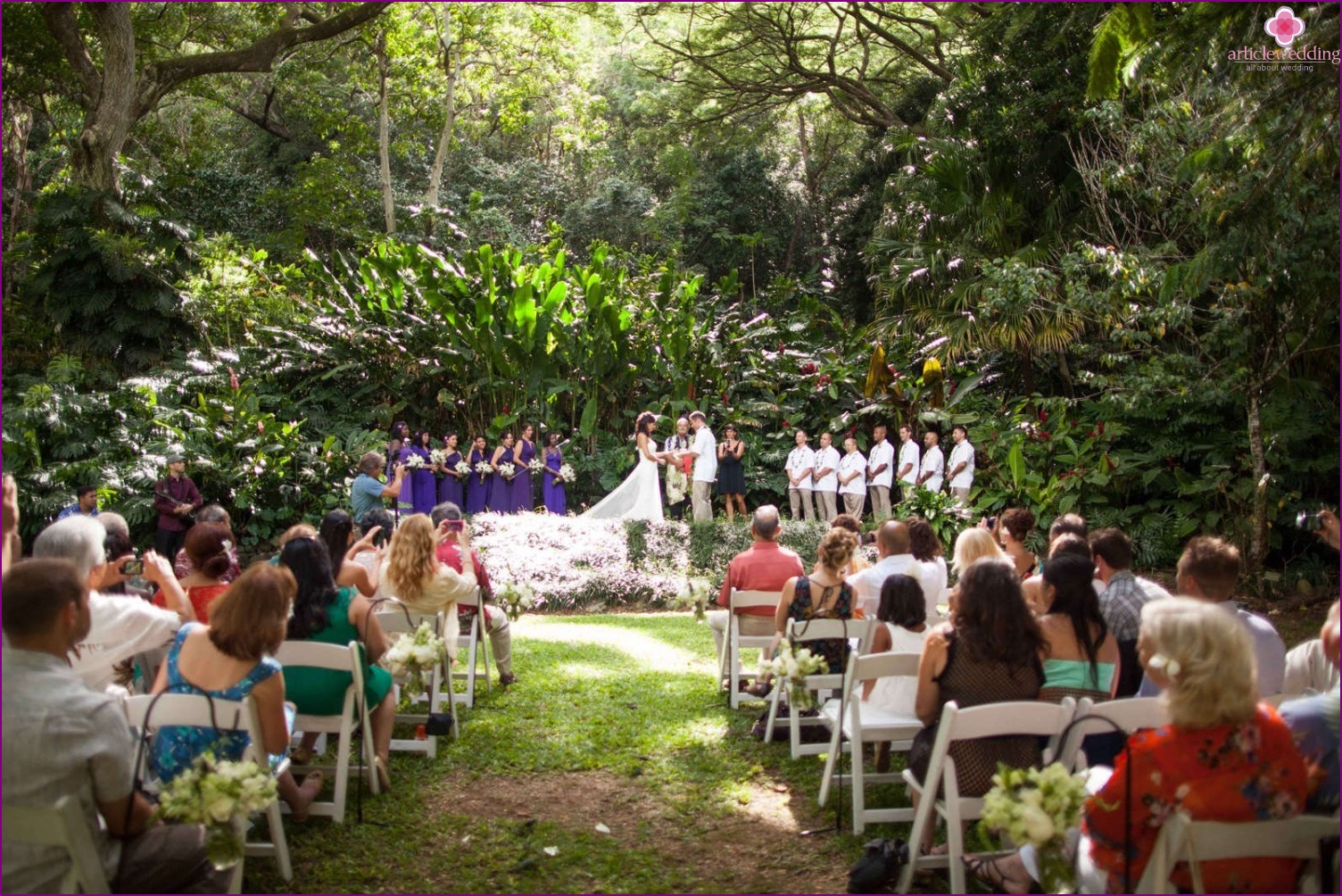 Forest wedding