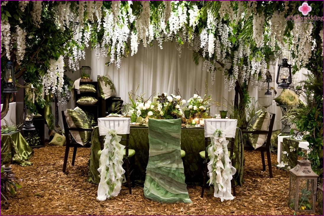 Esküvői szoba dekoráció