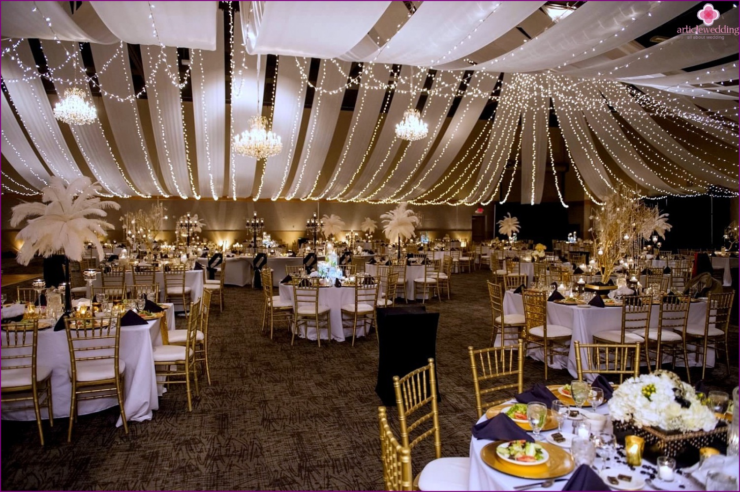 The Great Gatsby Style Wedding