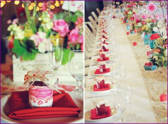 Strawberry Wedding Decor