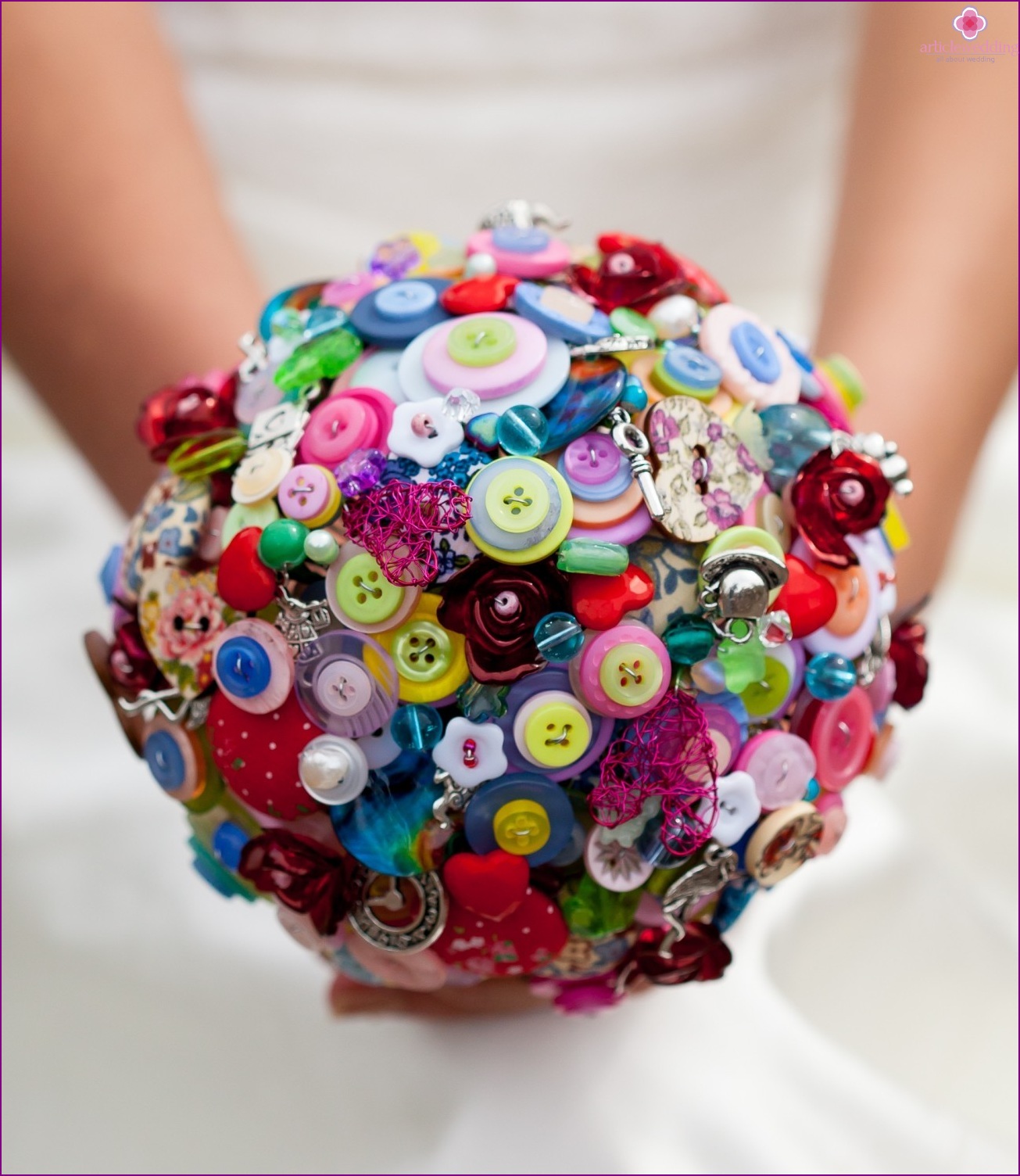 Bouquet de mariée dans le style Wonderland