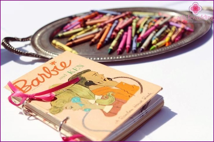 Libro dei desideri in stile Barbie