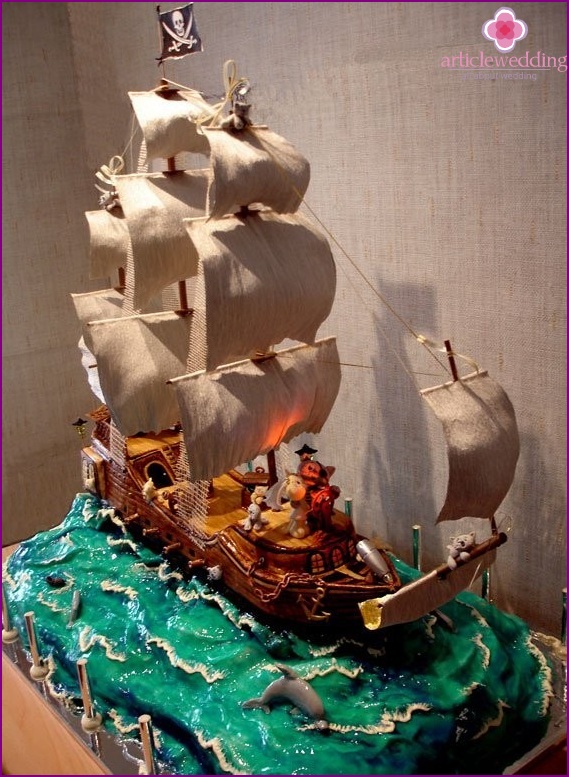 Gâteau Pirate