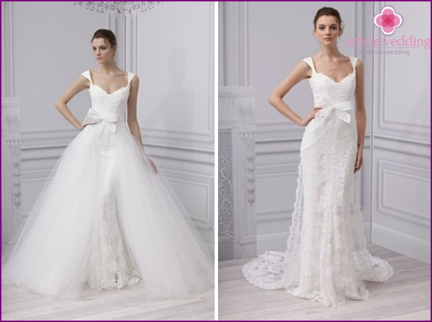 Abito da sposa trasformatore