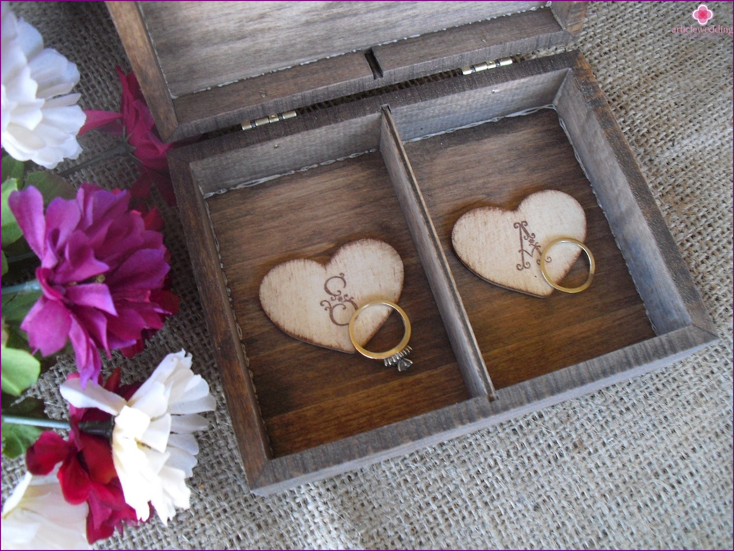 Casket for rings