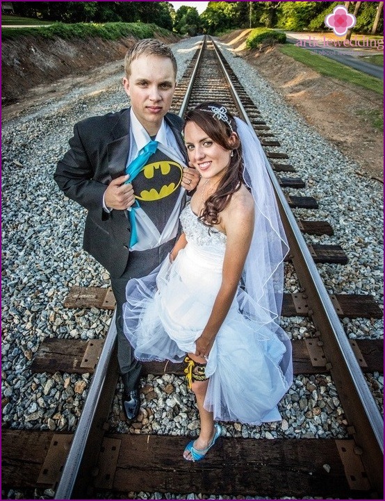 Superhero Style Wedding