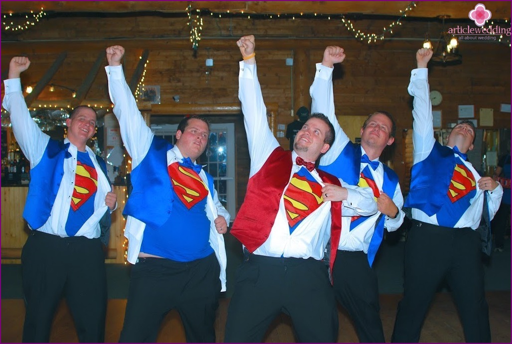 Superhero Style Wedding