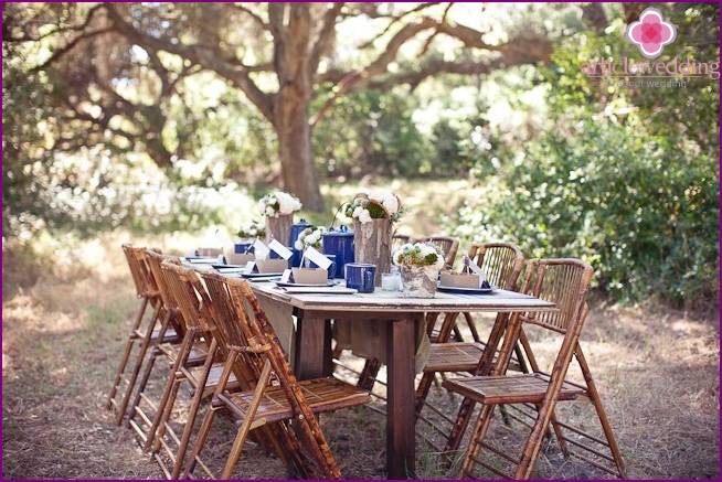 Decorazioni per matrimoni rustici