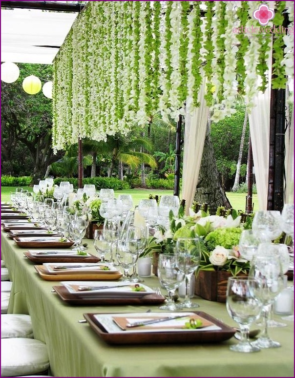 Boda en verde