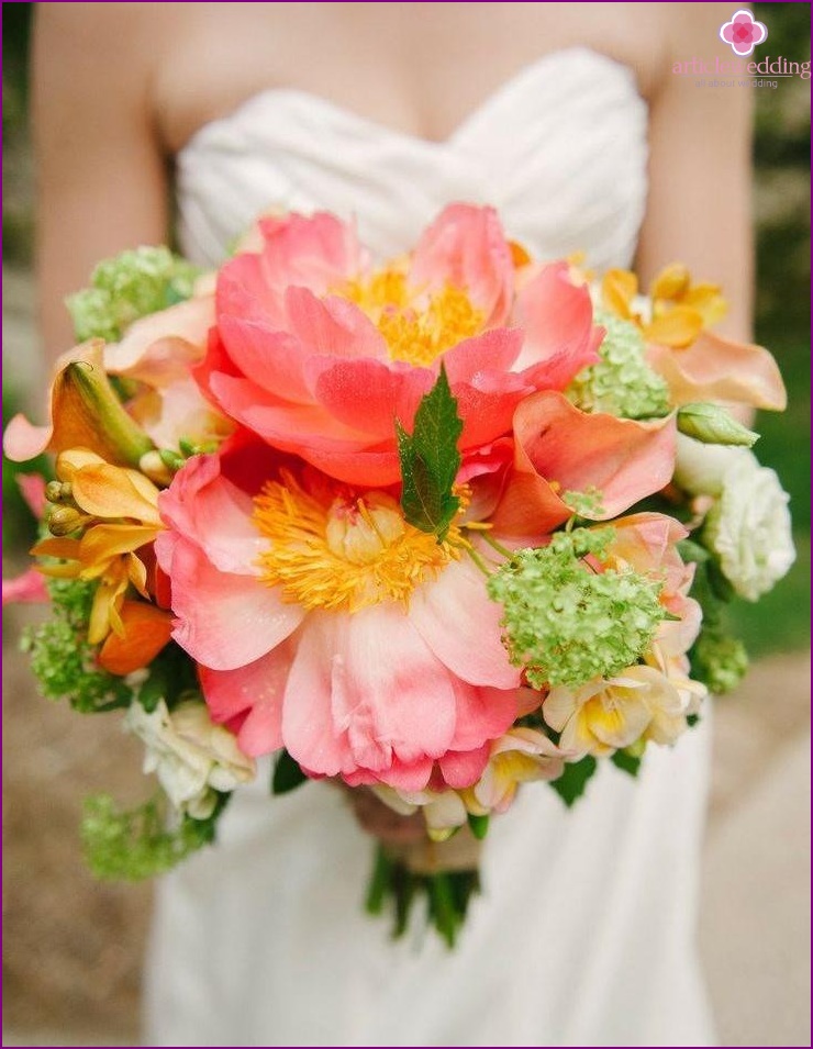 Bouquet de mariée 2015