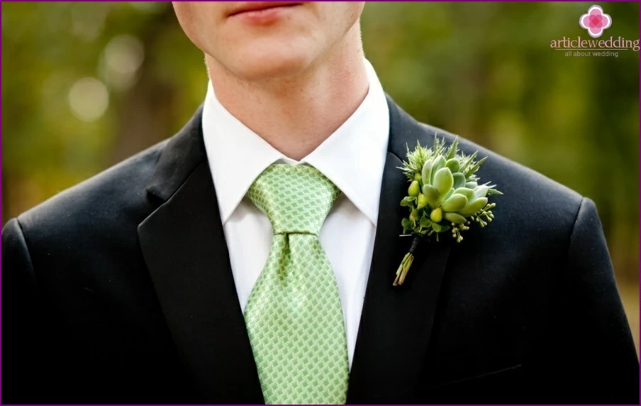 Succulent Buttonhole