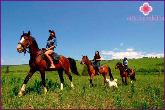 Novias a caballo