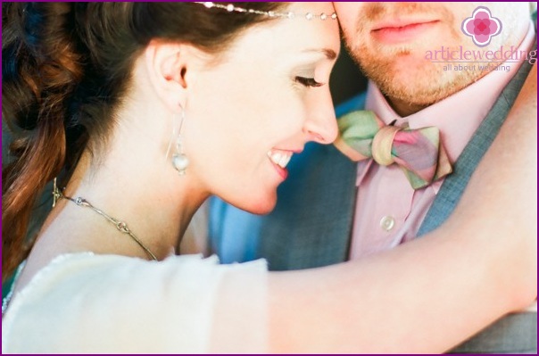 Butterfly for the groom