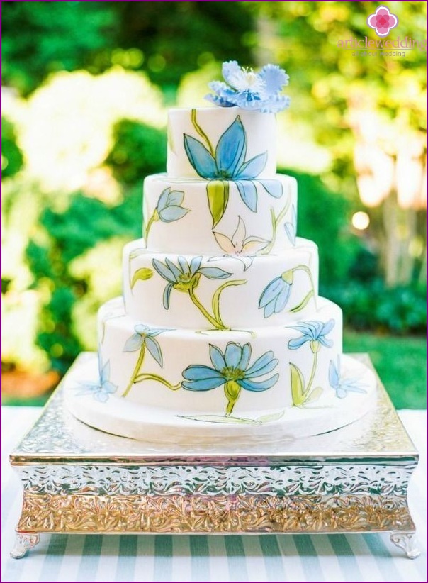 A wedding cake