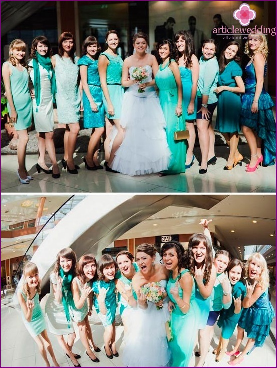 Mint wedding