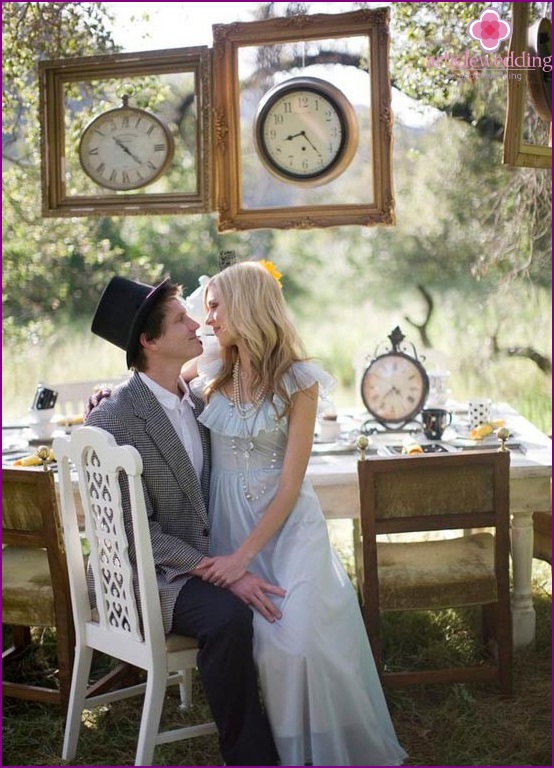 Casamento de Alice no País das Maravilhas