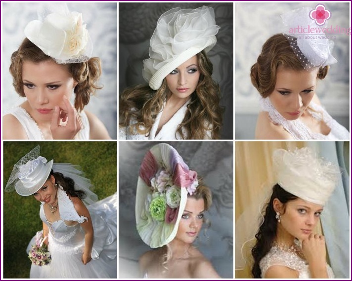 Wedding hat instead of veil