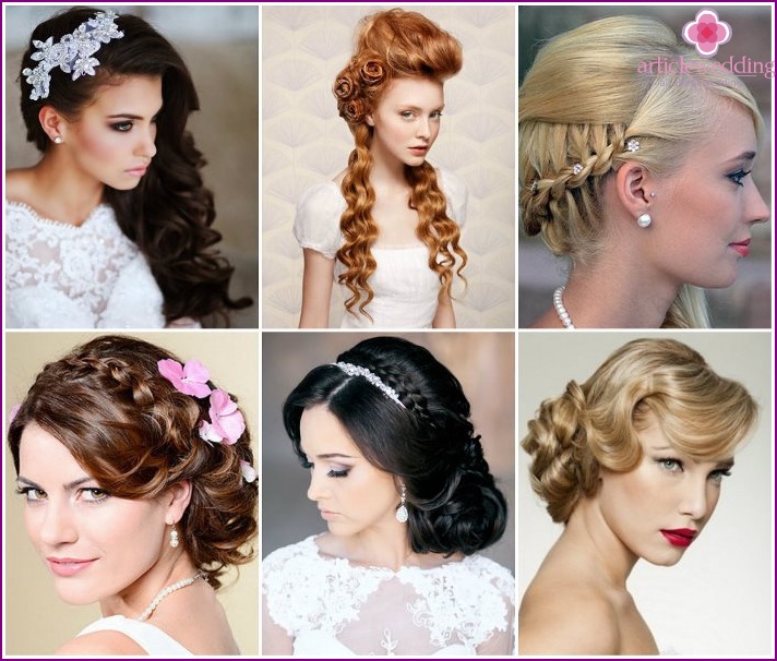 Long wedding hairstyles are popular in 2015