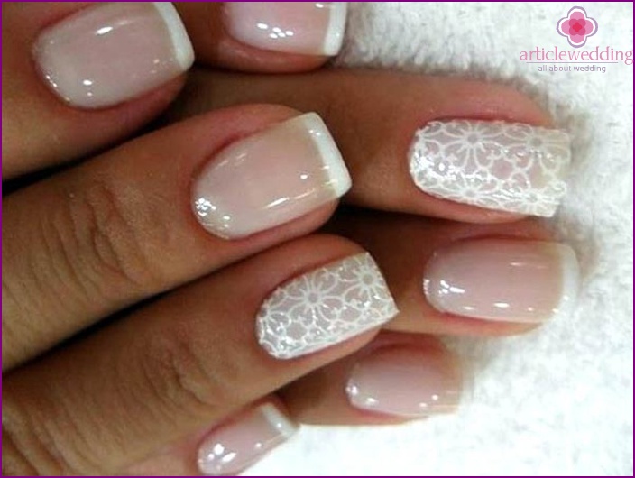 Manicure casamento DIY