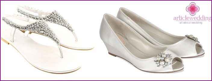 Benefits of Low-Sole Wedding Shoes