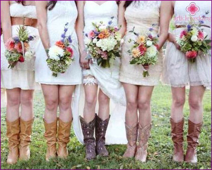 Newlywed in Boots