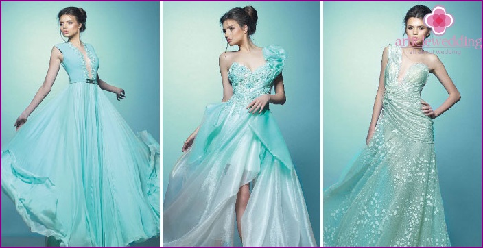 The best models of turquoise color 2015