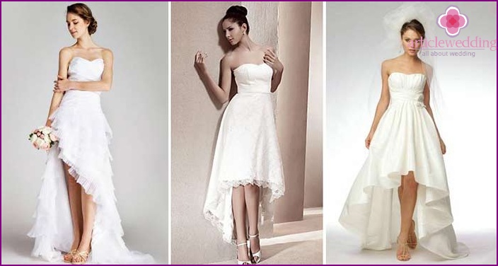 Dress style for short brides
