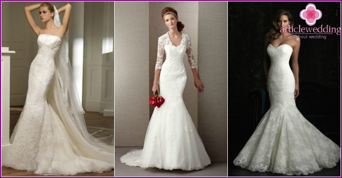 Photo: Lace Fish Wedding Dresses 2015