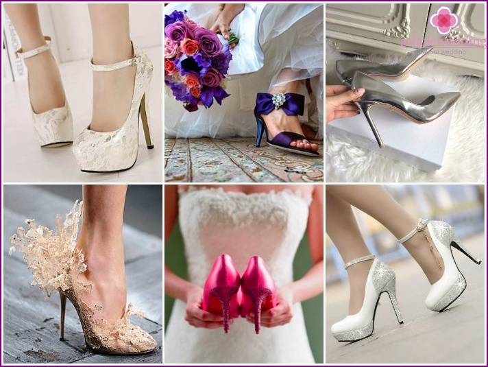 Chaussures de mariage à la mode en 2015