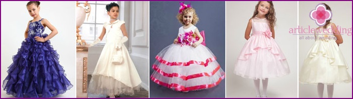 Elegant dresses for little girls